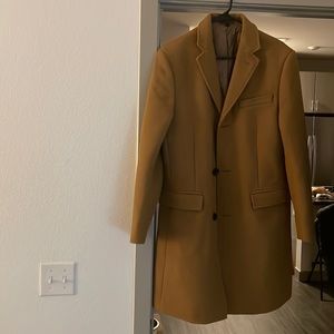 Tan Jcrew coat. Never worn.